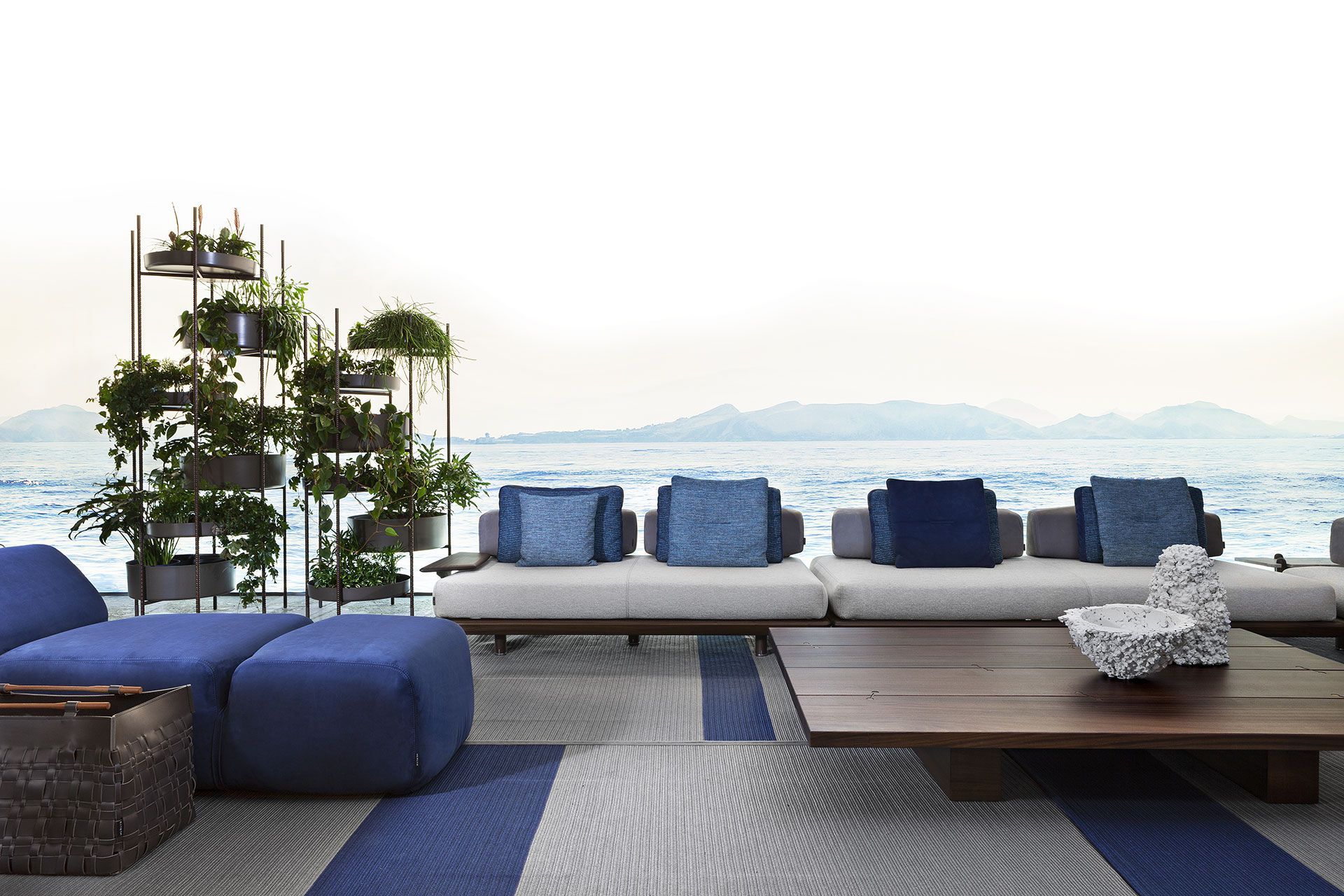 Прямоугольный садовый столик из красного дерева Exteta 10th ARCH-00078963 - Вид №2