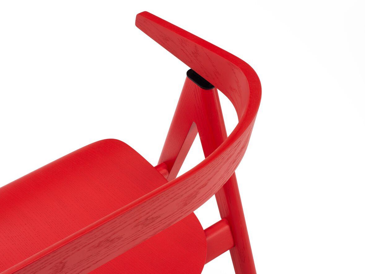 Скамейка из лакированного дуба со спинкой Gazzda Ava ARCH-00028616 - Вид №10