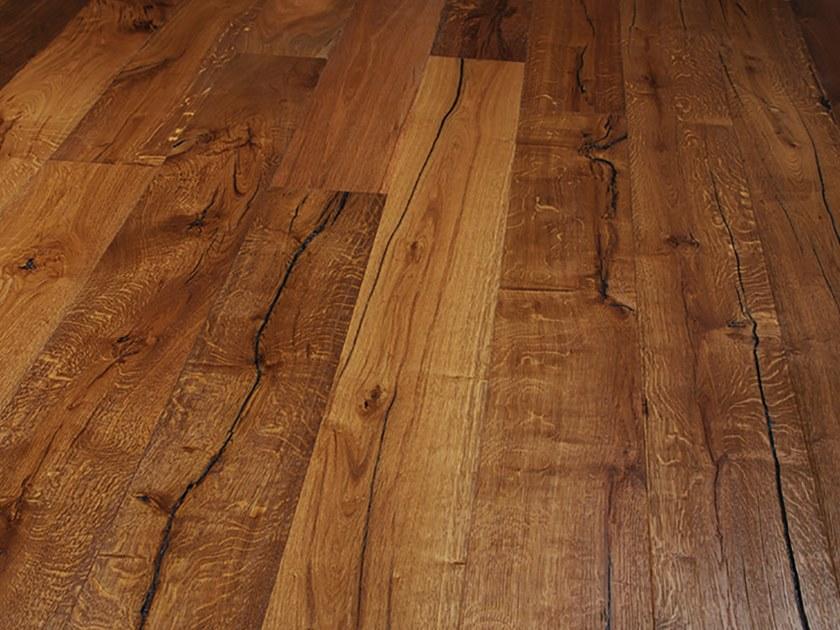 Signature Parquet Плавающий брашированный дубовый паркет Old story 2506027 - Вид №3