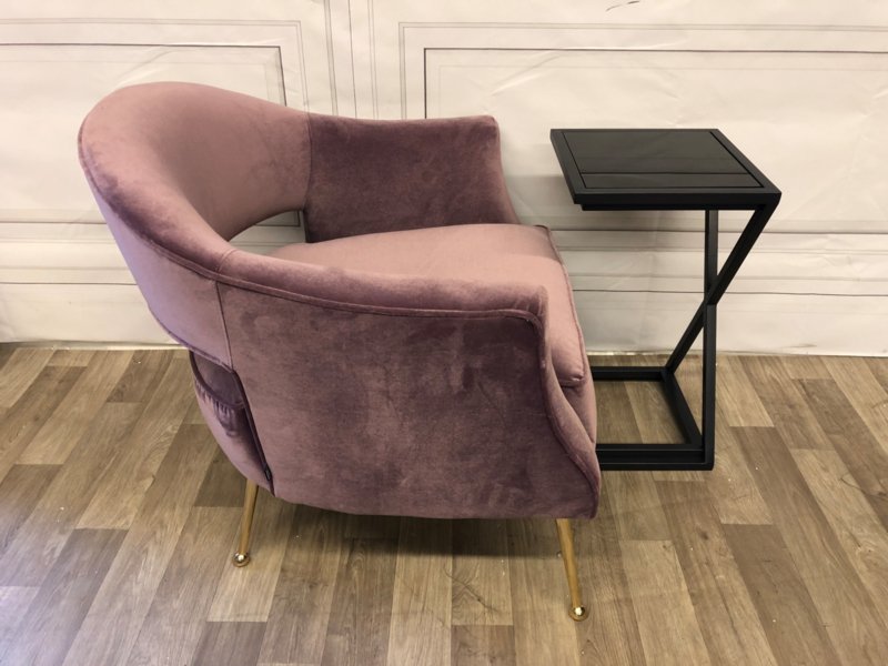 Прикроватный столик черный Cross от Eichholtz EICHHOLTZ  242395 Черный  - Вид №5