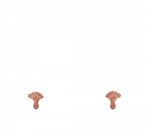 Gentry Home Bexley Cast iron bathtubs with feet Цветок розовое золото GH101486