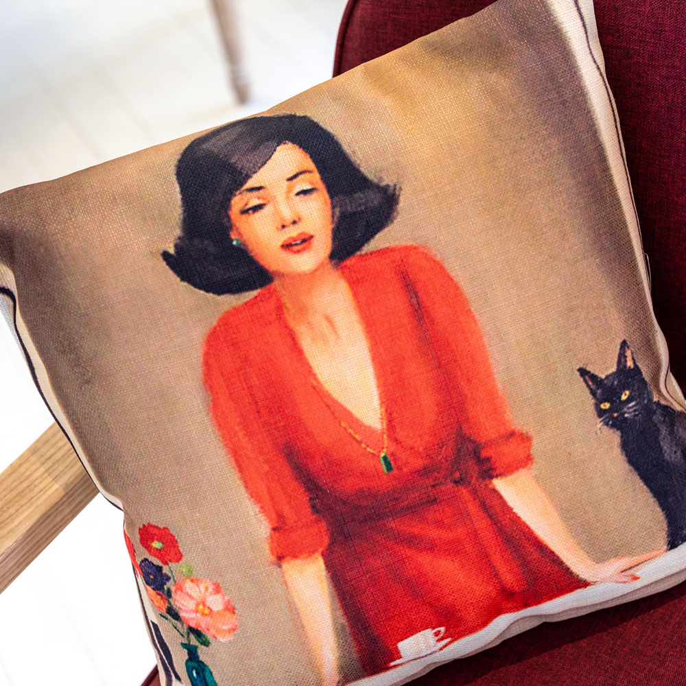 25532205 Арт-подушка «Брюнетки» Object Desire  - Вид №2