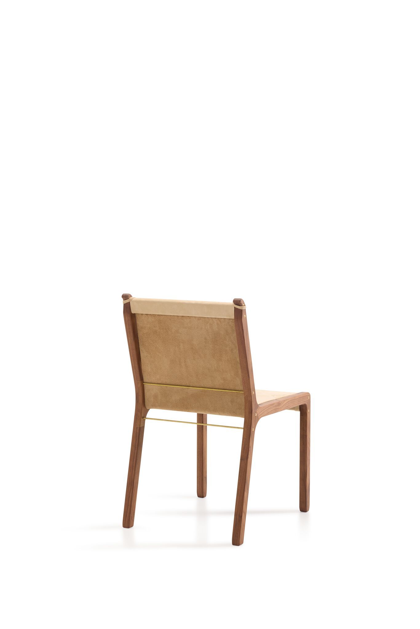 Стул из грецкого ореха и кожи Collett & Victor IDA ARCH-00136583 - Вид №1