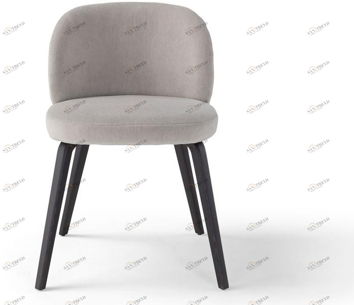 AMURA Стул из ткани или кожи с деревянной основой Monnalisa Am099.332-bal