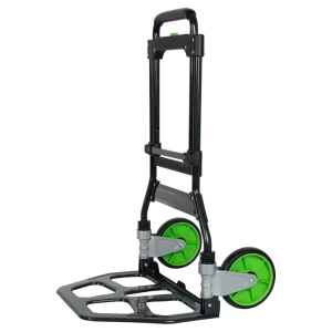 Тележка двухколесная складная телескопическая ручка грузоподъемность 100 кг