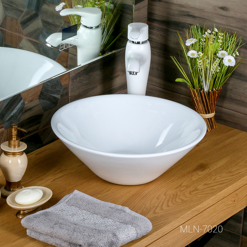 Накладная раковина melana mln-7020 7020-805