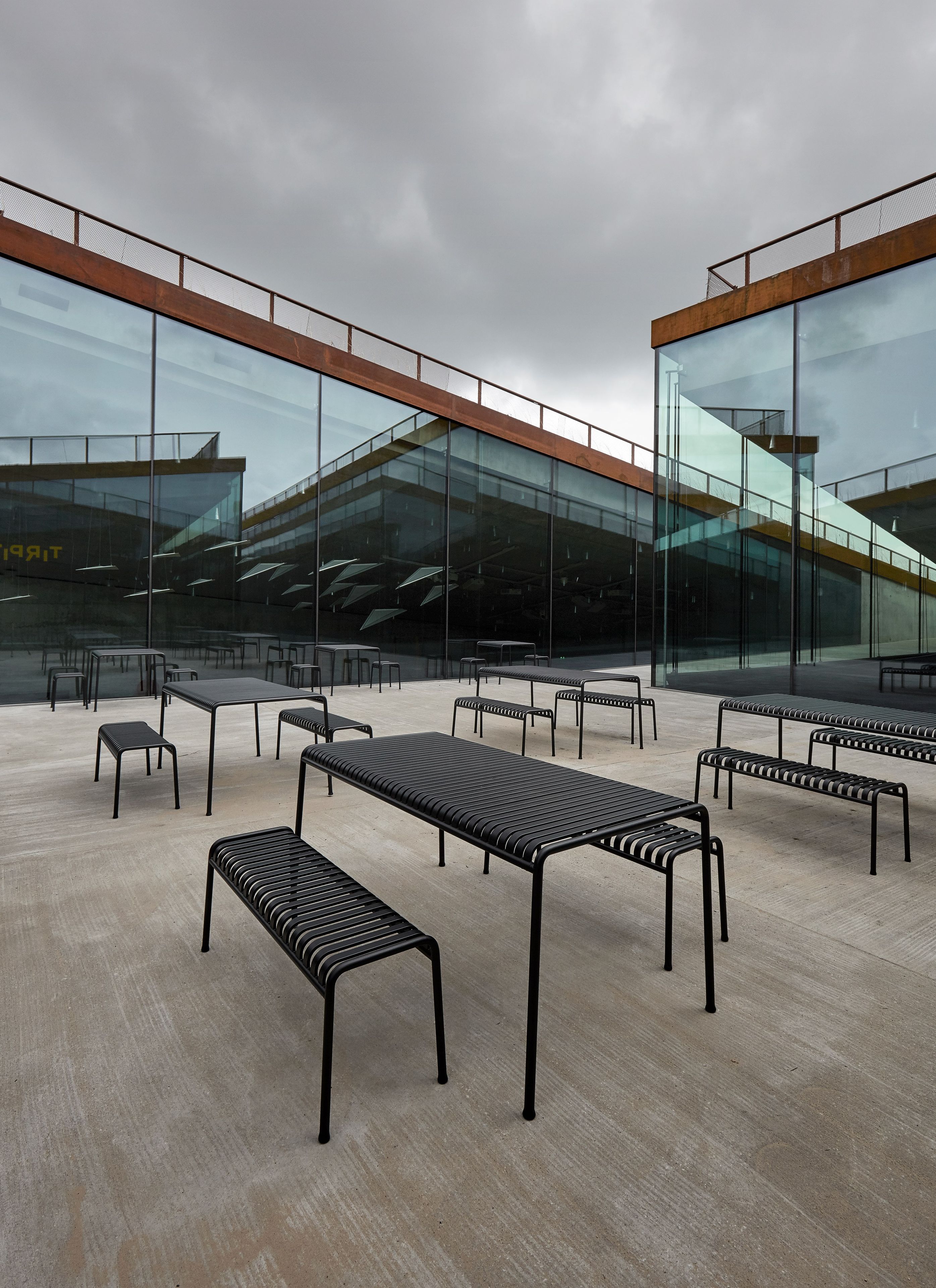 Стальной прямоугольный садовый стол Hay Палисад ARCH-00140041 - Вид №40