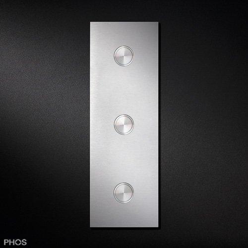 KK225-75 Прямоугольный дверной звонок PHOS  - Вид №1