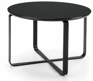 Kendo Mobiliario Низкий круглый деревянный журнальный столик