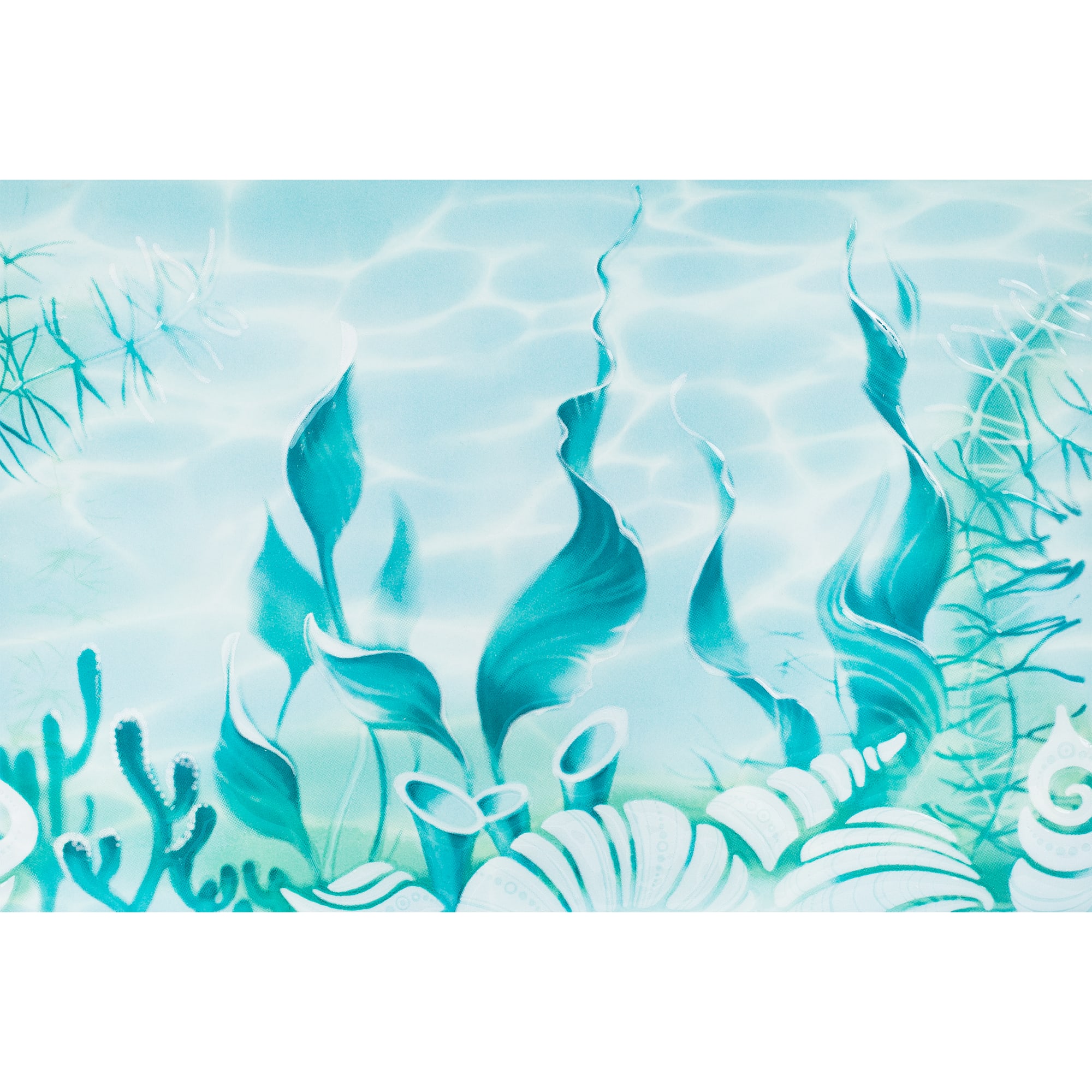 12587873 Декор « ВС7ЛГ606» 24.9х36.4 см цвет голубой Лагуна Santreyd