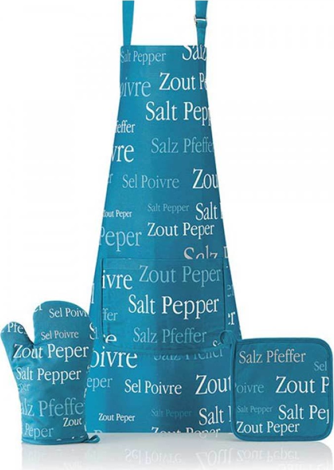 10564335 Winkler Прихватка для горячего Winkler "Соль и Перец" 20х20см (бирюзовая) Ткань 