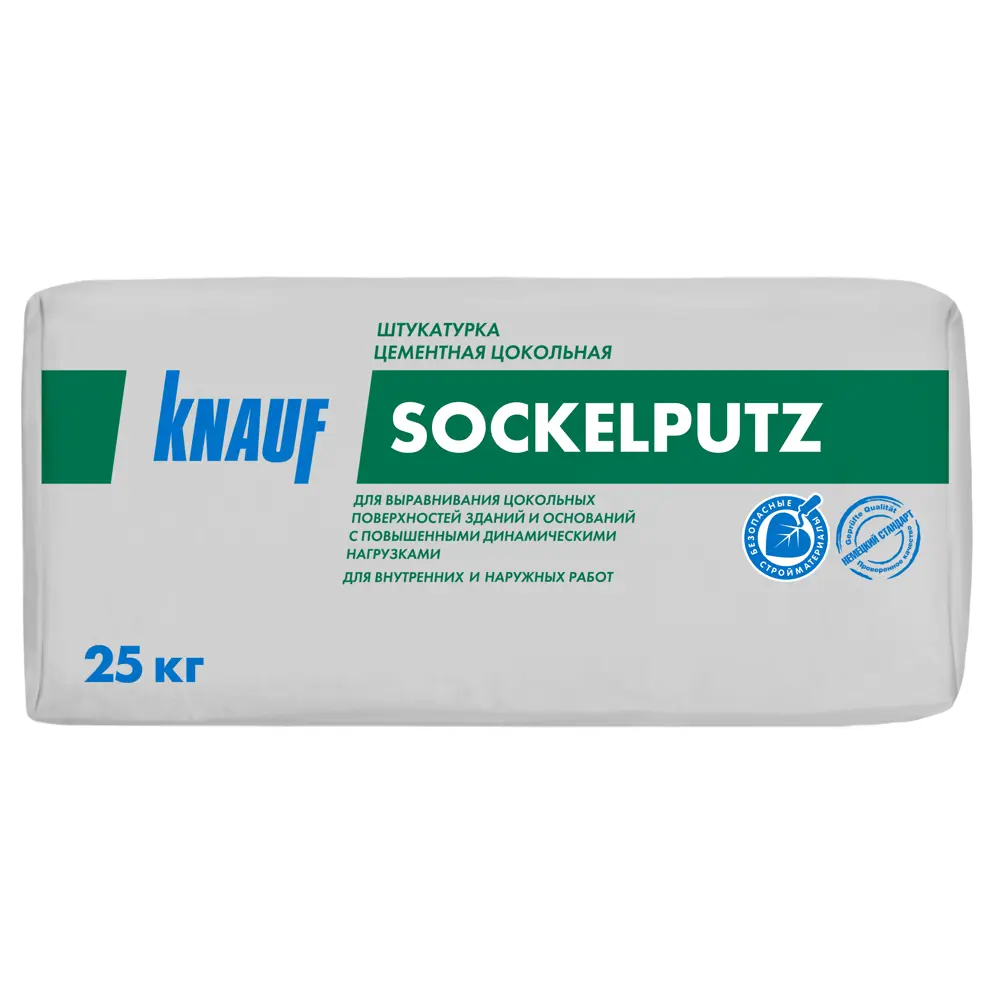 Штукатурка цементная Knauf Зокельпутц 25 кг Sockelputz STLM-2192235