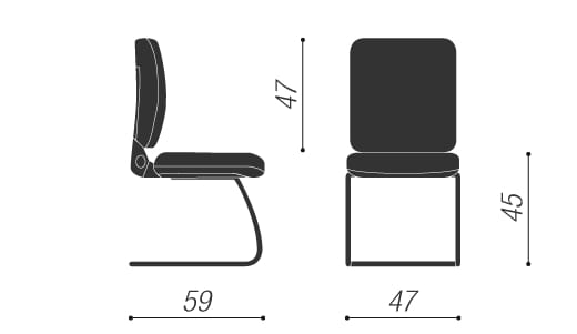 Мягкий стул из ткани Moschella READY ARCH-00134218 - Вид №4