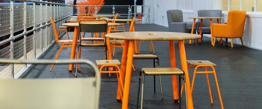 Deadgood Круглый дубовый стол Working girl Wg3r - Вид №2