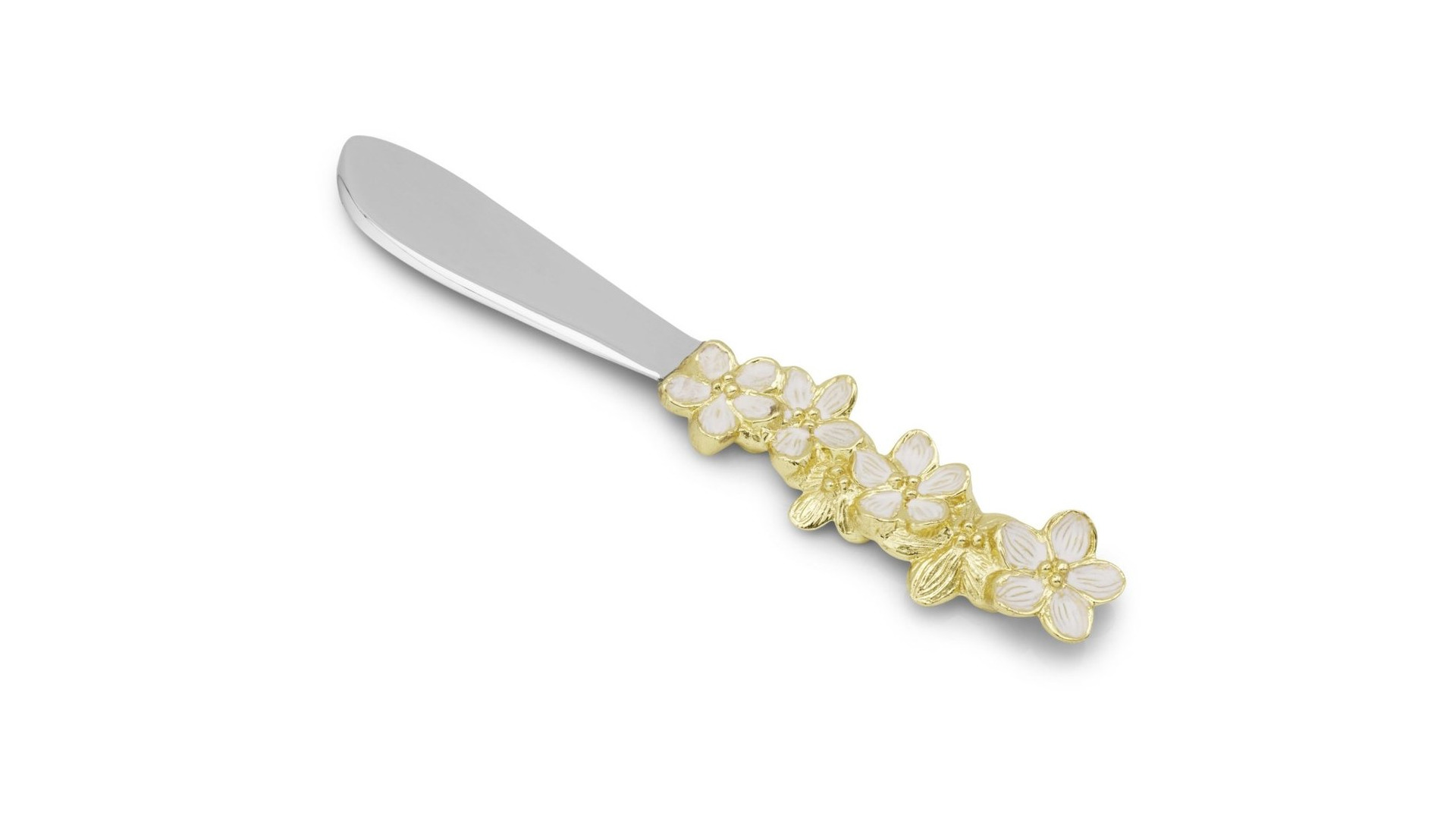 10650235 Michael Aram Доска для сыра с ножом Michael Aram Цветущая вишня 44см, мрамор Мрамор  - Вид №3