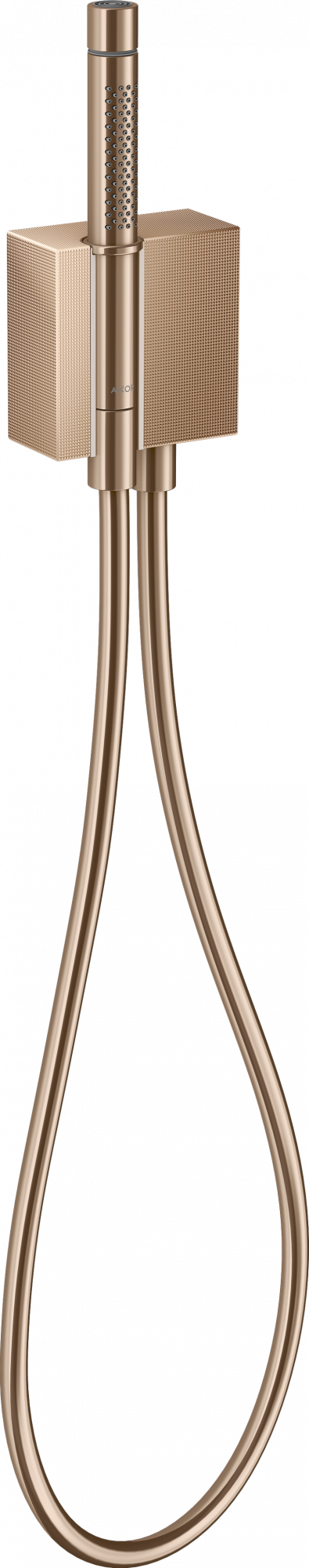 46521300 Блок Porter с ручным душем с дубинкой 2jet и душевым шлангом - AXOR EDGE с алмазной огранкой