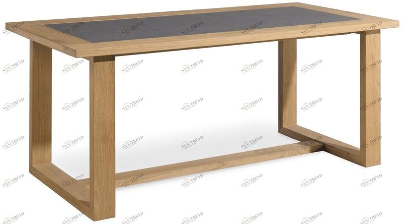 MANUTTI Прямоугольная садовая консоль из тика Siena sun-id-1348658