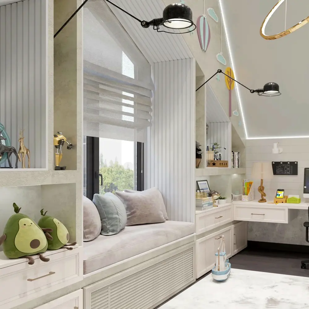 PORTIKA Декоративная рейка МДФ белая для современного интерьера 85314189 STLM-1385399 - Вид №3