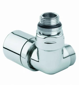 Carlo Poletti V76111JSX Клапан термостатический коаксиальный, правый или левый, с подключением стальной трубы.