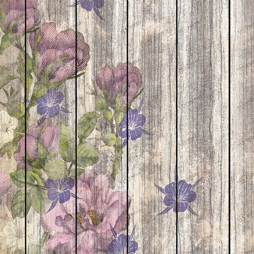 6038A-VD4-Vintage-Rose Фотообои Komar Infinity 2.5х4 м 6038AVD4VINTAGEROSE