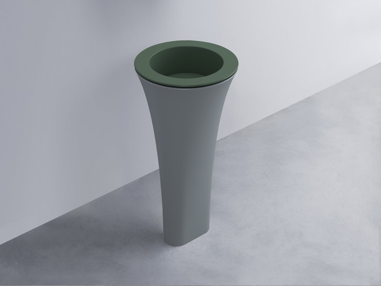 AMLA45-MU+AMPILT-MU+AMCOLT-BR Раковина Amedeo Tondo отдельностоящая cielo Enjoy + Amedeo Ceramica Cielo