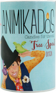 10656770 Ambientair Свеча ароматическая Animikados Free spirit 40 ч Воск