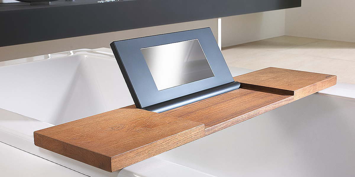 Полка для ванны с зеркалом HOESCH Bathroom accessories 89217 - Вид №1