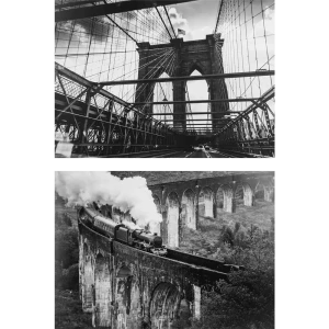 Постер Арт дизайн Плечи города 50x70 см 2 шт. 84505668 STLM-2109616