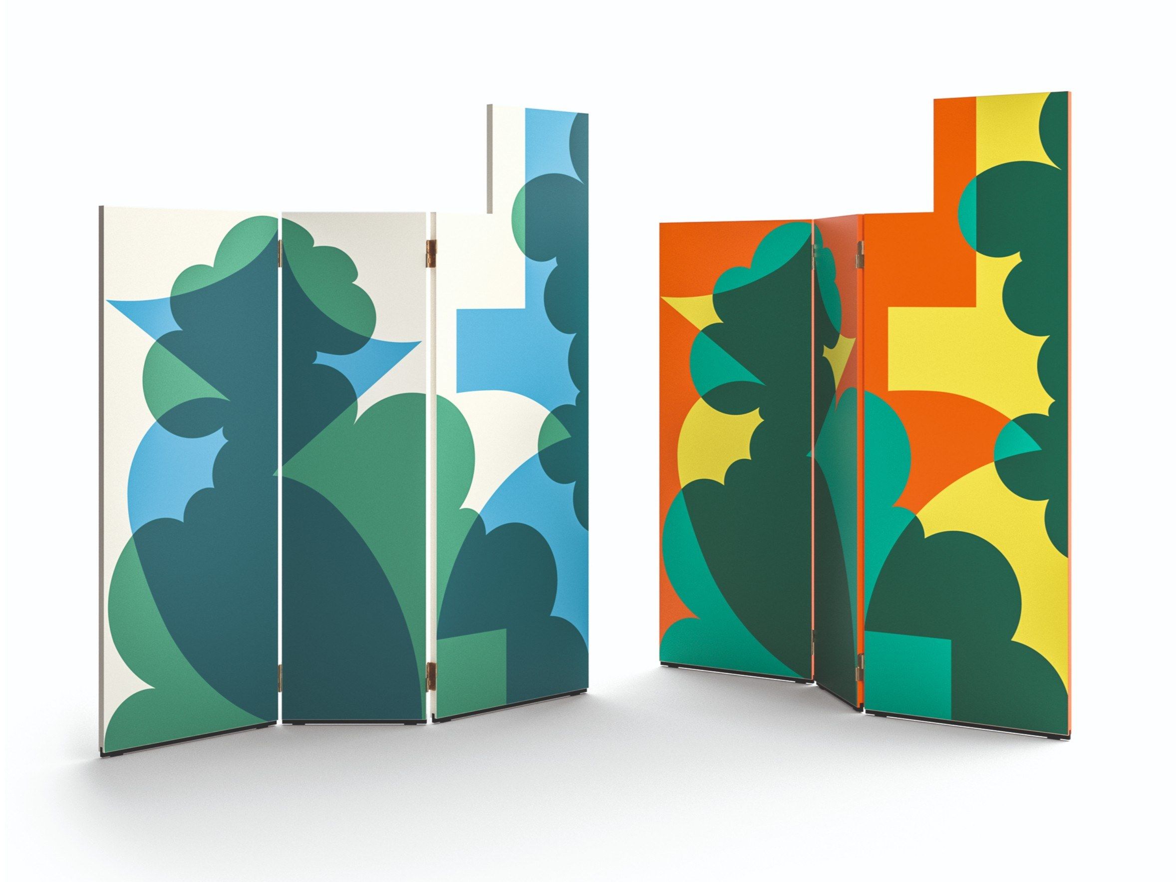 Тамбированный деревянный экран CASSINA PARAVENTO BALLA ARCH-00089981