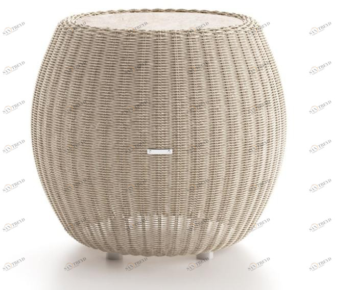 Atmosphera Круглый садовый столик из полиэтилена Twiga Tw.sr.