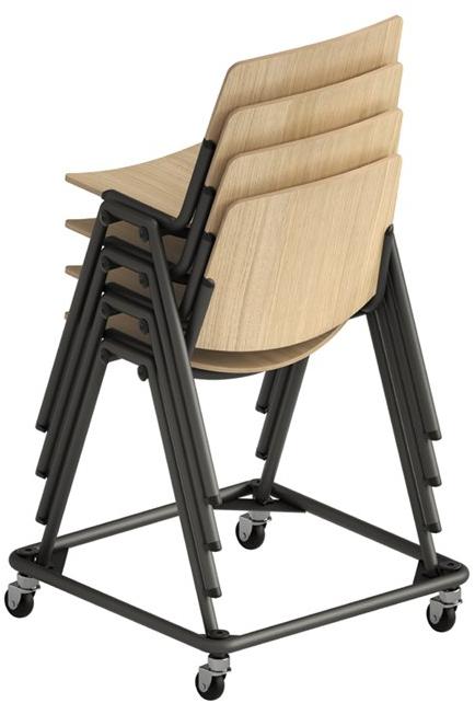 LAMM Штабелируемый деревянный стул New modulamm sun-id-1466938 - Вид №3