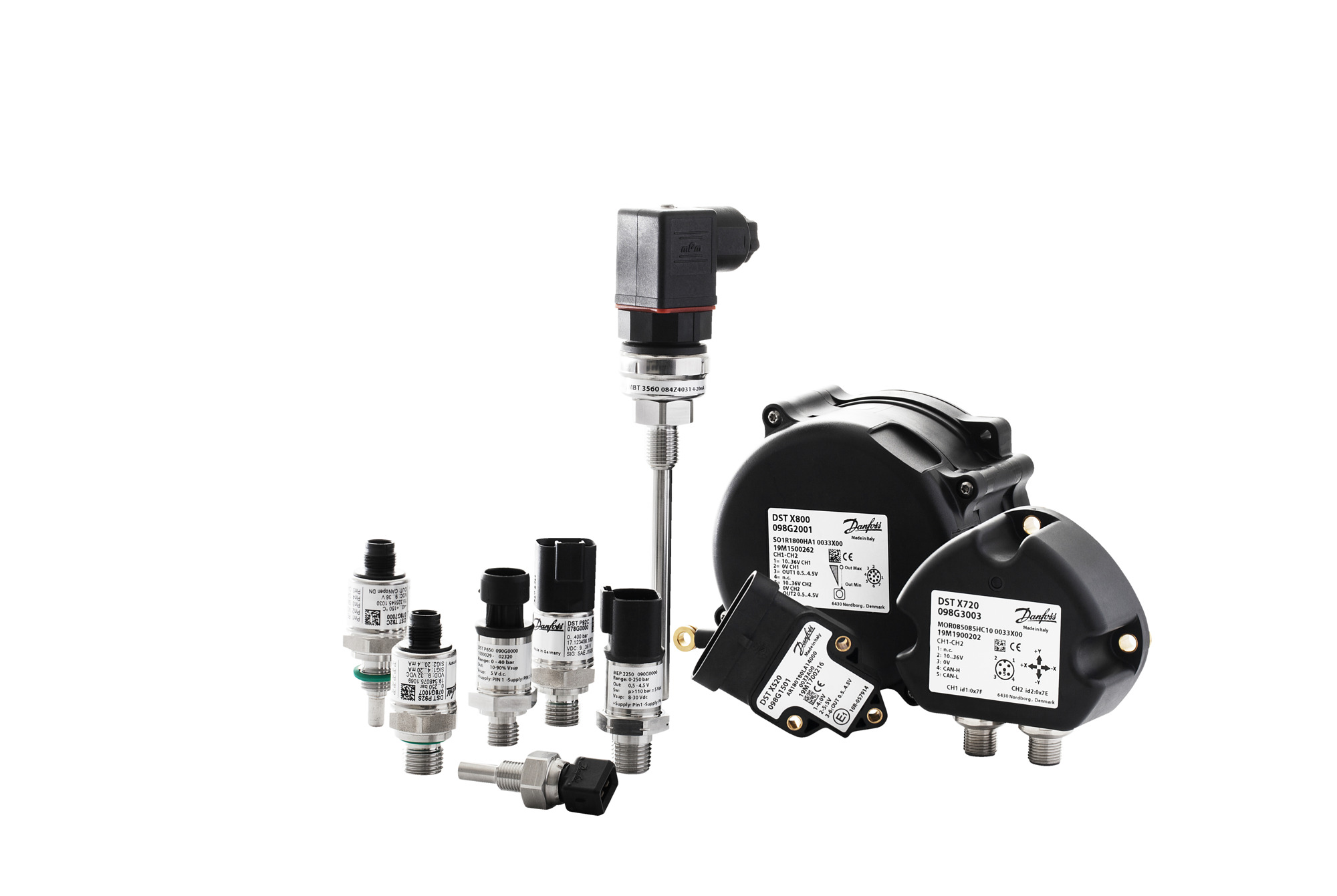 Danfoss MBT3560 — термопреобразователь сопротивления с унифицированным выходным сигналом 4-20 мА Датчик температуры MBT 3560 084Z4037  - Вид №37