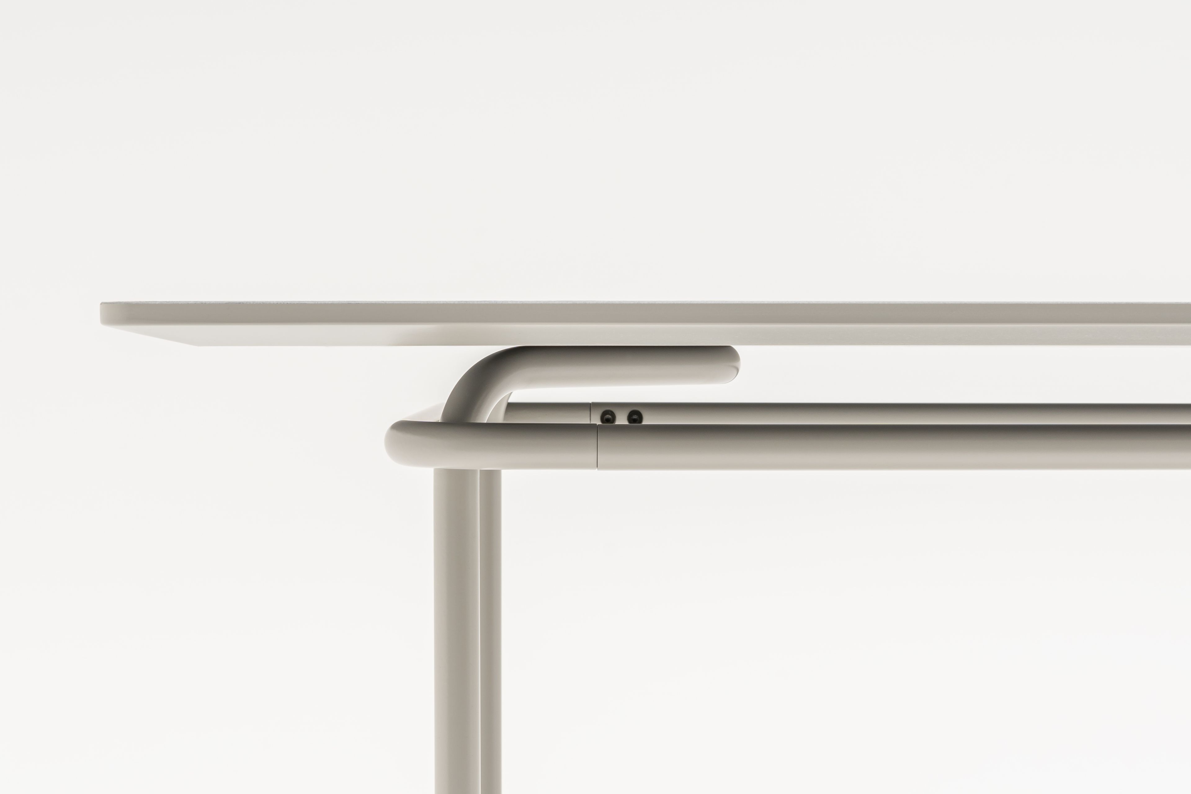 Высокий прямоугольный металлический стол MDD новая школа ARCH-00046855 - Вид №15