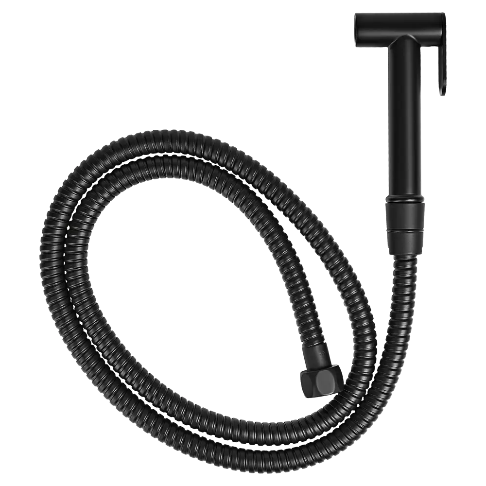 Гигиенический душ KONSENSA Теано набор со смесителем цвет черный матовый STLM-2198633 - Вид №4