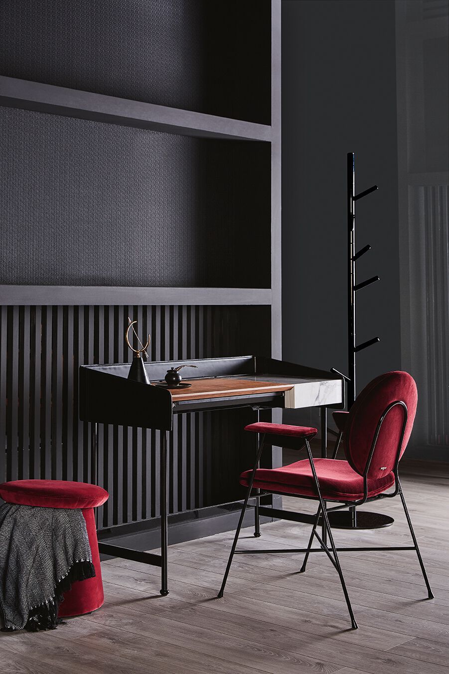 Стальной письменный стол Bontempi Casa SECRET ARCH-00010035 - Вид №2