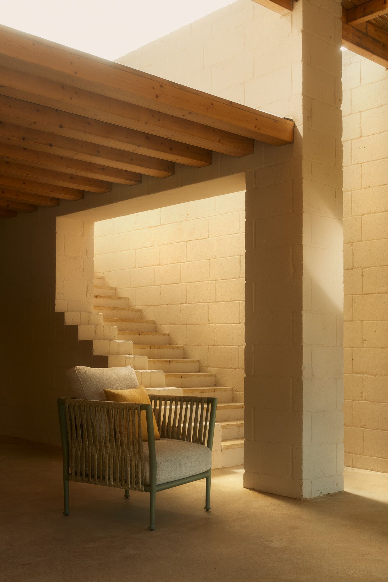 Садовое кресло с подлокотниками Unopiù Treble ARCH-00074536 - Вид №10