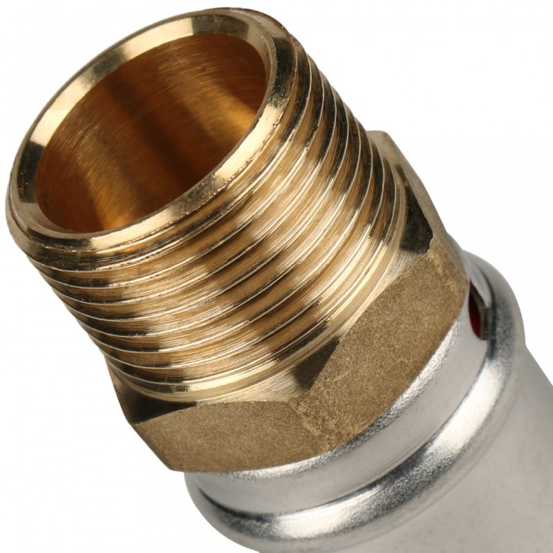 Муфта переходная STOUT 26х3/4" НР под пресс SFP0001003426 - Вид №1