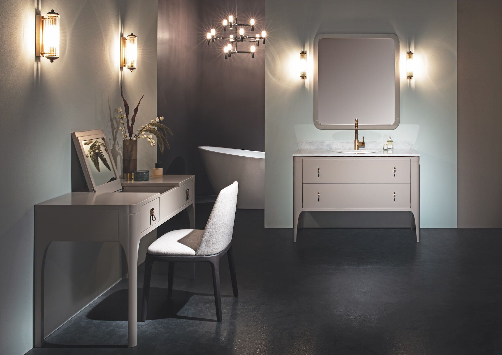 Подвесной умывальник с ящиками Gaia Mobili Contemporary ARCH-00040589 - Вид №2