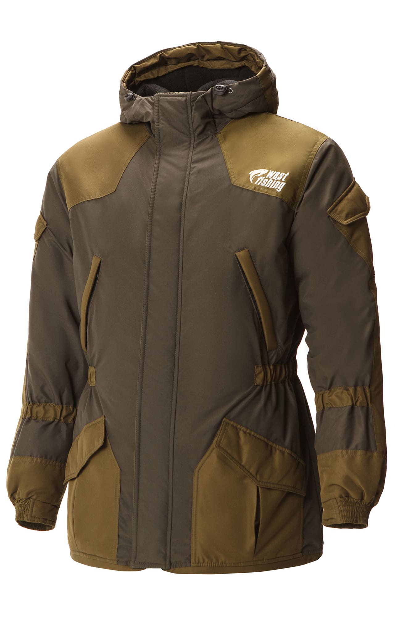 63943 Костюм  зимний хаки West Fishing  Зимняя спецодежда Santreyd  - Вид №1