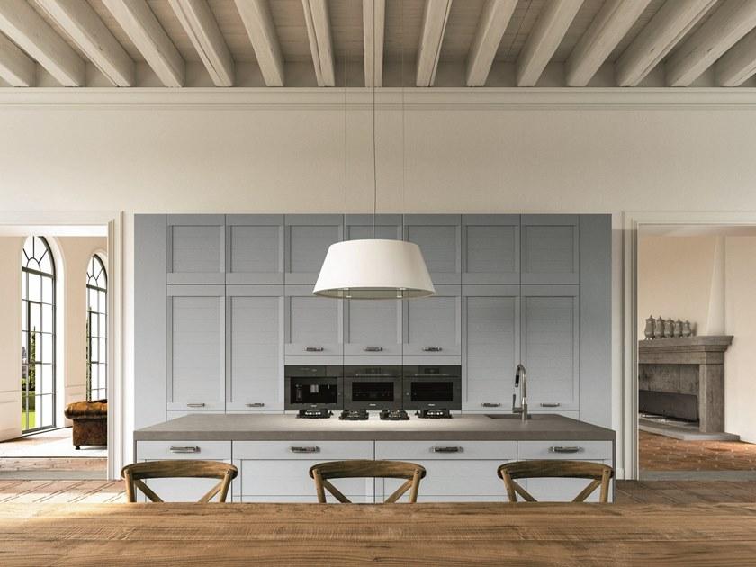 Elmar Модульная деревянная кухня с островом sun-id-1422247 - Вид №2