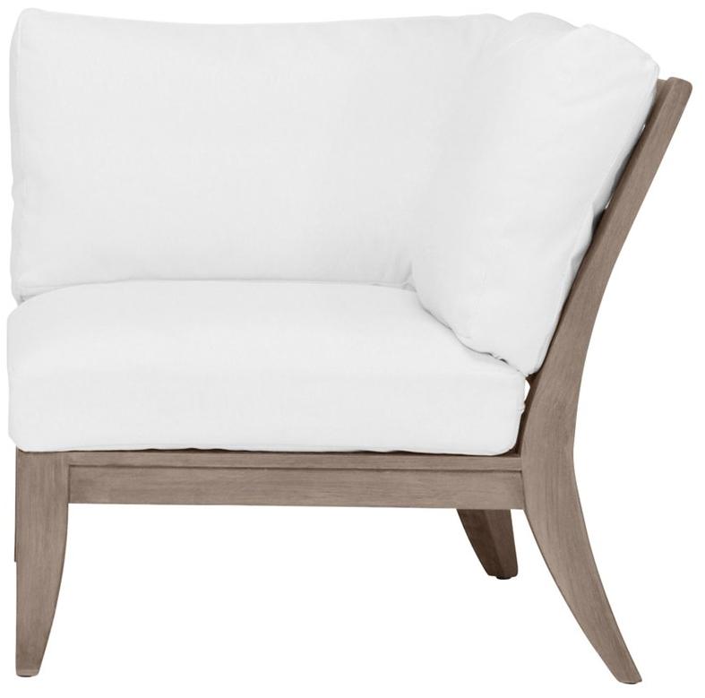 JANUS et Cie Угловой модуль из тика для модульного дивана Relais sun-id-1504049 - Вид №5