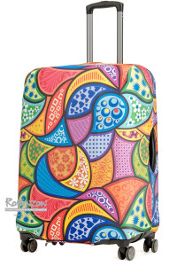 ECO Kaleidoscope M Чехол для чемодана средний Fancy Armor ECO
