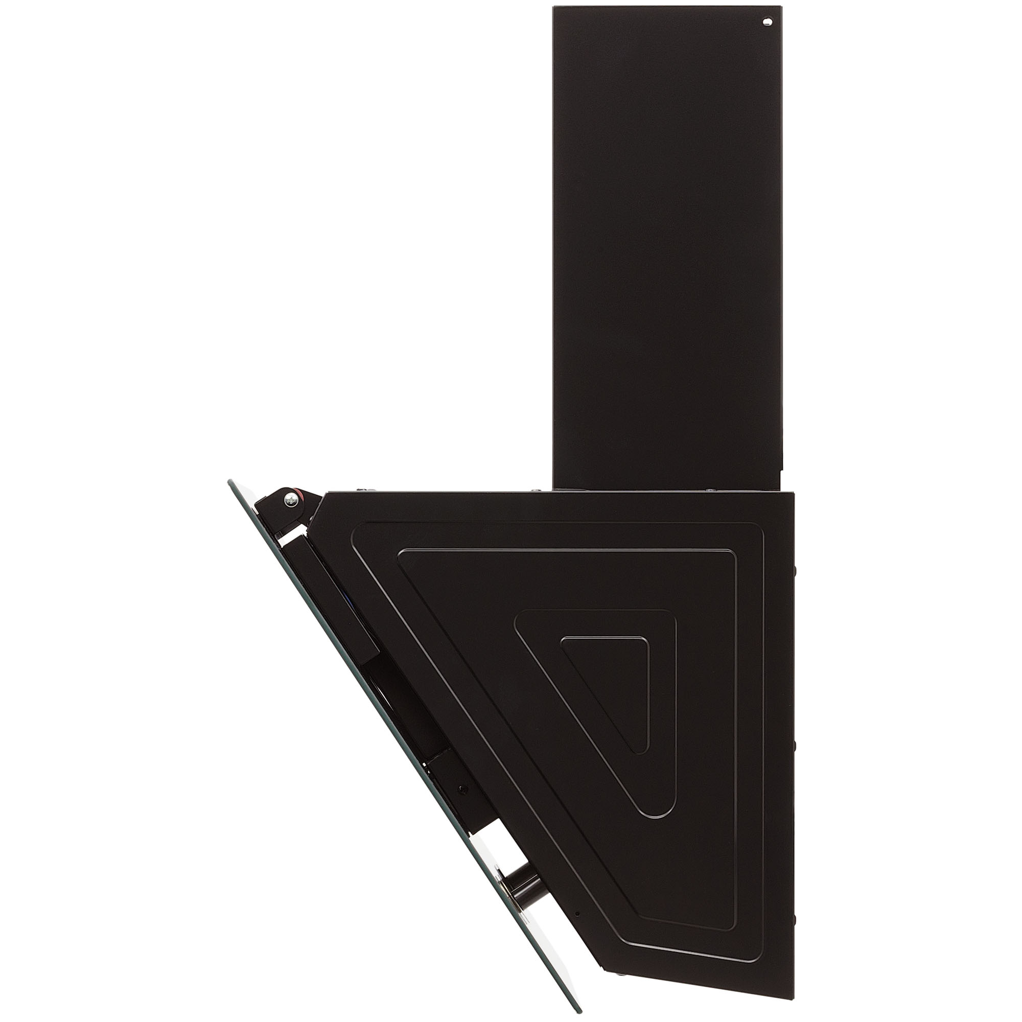 9238743 Вытяжка наклонная KRONA GABRIELE E 600 2 S черный/серебристый KRONA1 STDN-0109750 - Вид №2