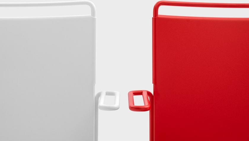 Viganò Штабелируемый металлический стул с подлокотниками Daisy metal sun-id-1355626 - Вид №2