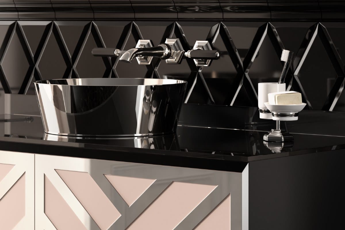 Деревянный шкаф для раковины с выдвижными ящиками Park Avenue CORA 2A ARCH-00067150 - Вид №6