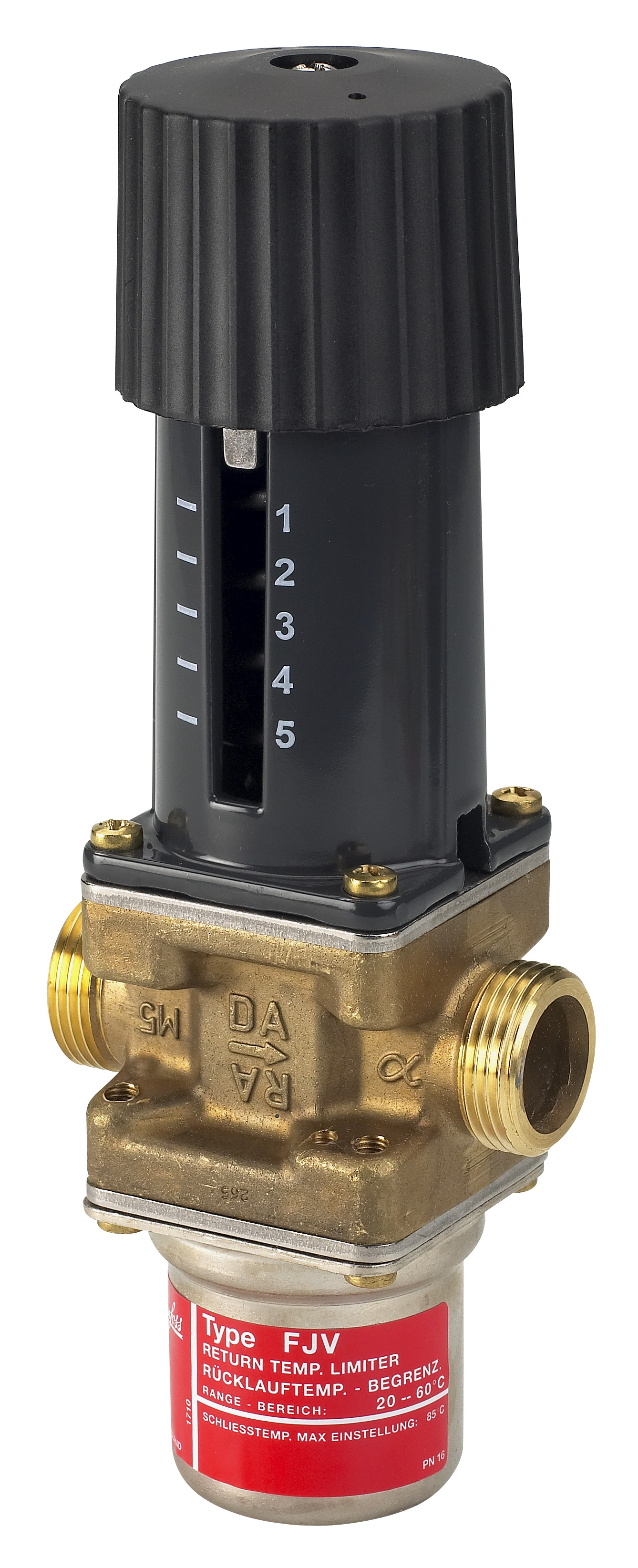 Danfoss Регулятор температуры (ограничитель температуры обратной воды) FJV FJV Ду20 Ограничитель темп-ры 20-60оС 003N3250  - Вид №5