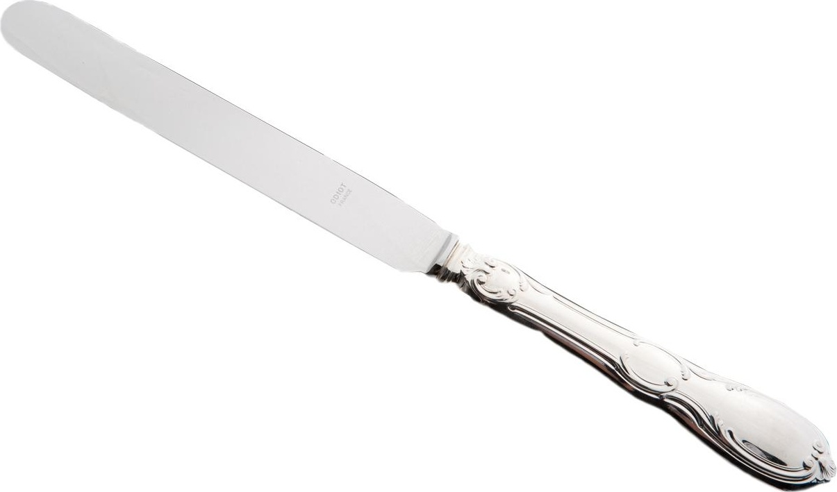 76352 Odiot Нож десертный 22см "Пентьевр" (серебро 925пр) Серебро 925 