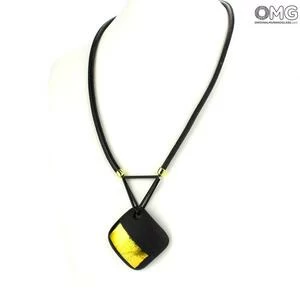 4751 ORIGINALMURANOGLASS Ожерелье с венецианскими бусинами Zattere 56 см