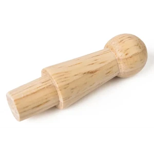 Крючок мебельный Pin Wood 15x40 мм цвет дерево 89347347 STLM-2204353