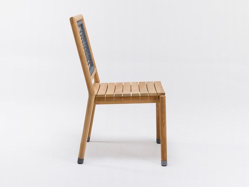 Unopiù Садовый стул из тика Quadra Pamosed - Вид №1
